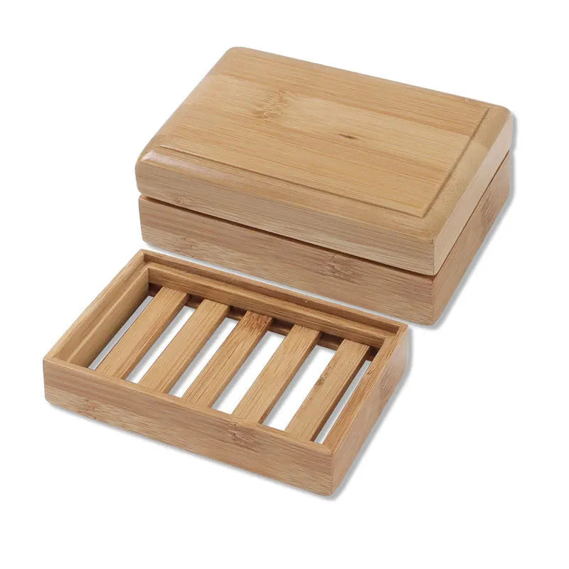 Bamboo Soap Dishes Tray Holder