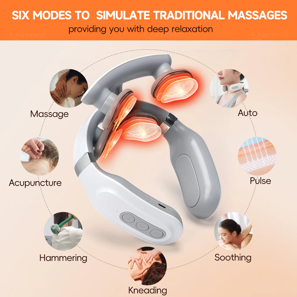 4D Electric Neck Massager