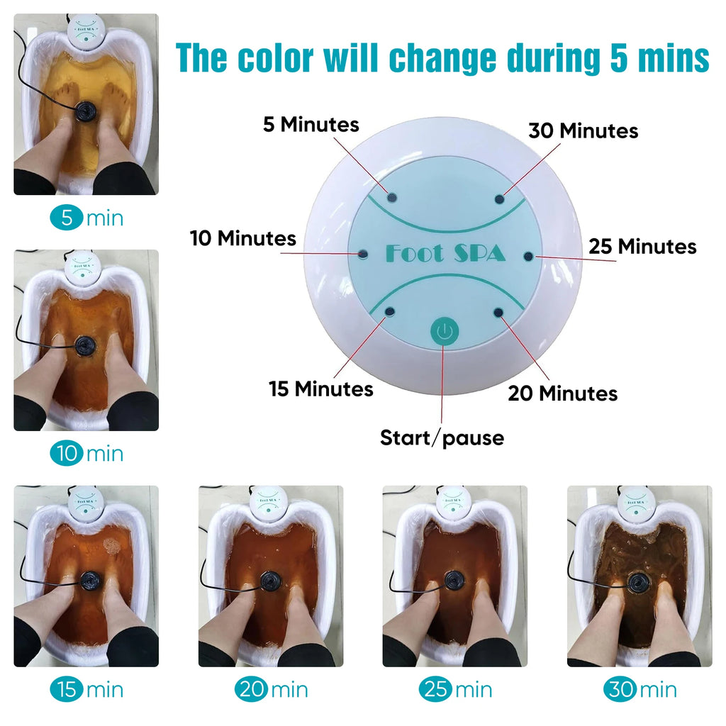 Detox Ionic Foot Spa Bath Machine