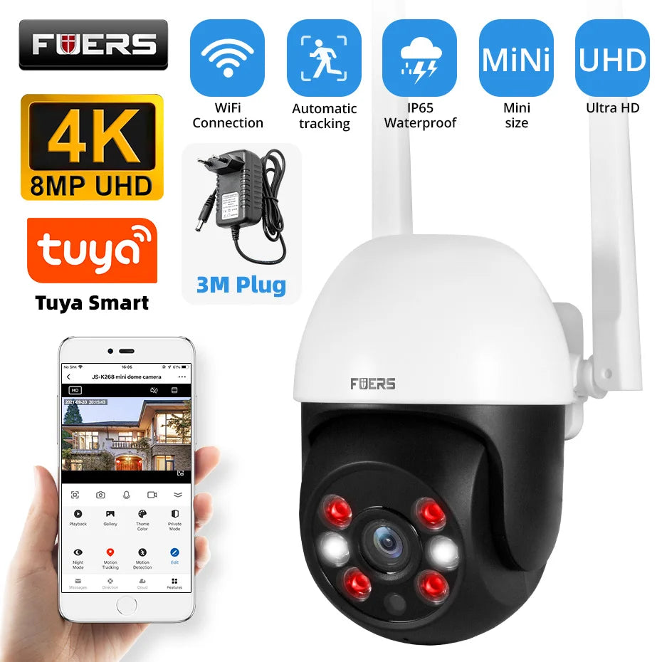 Smart Outdoor Security Camera