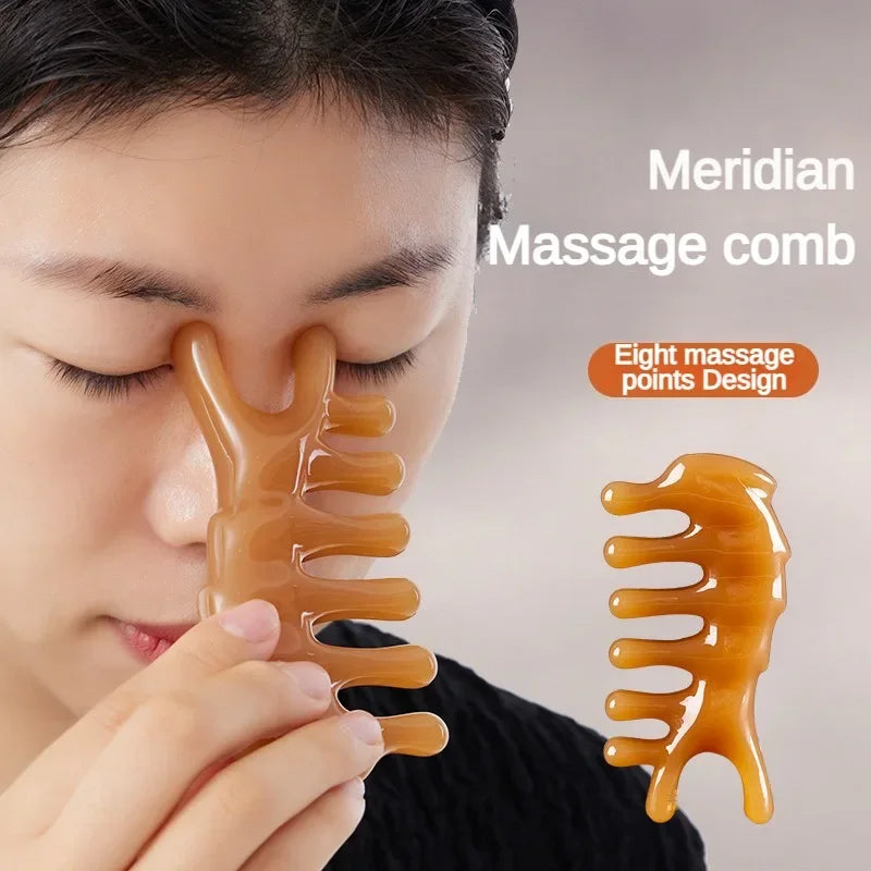 Face Lifting Guasha Resin Facial & Body Massager