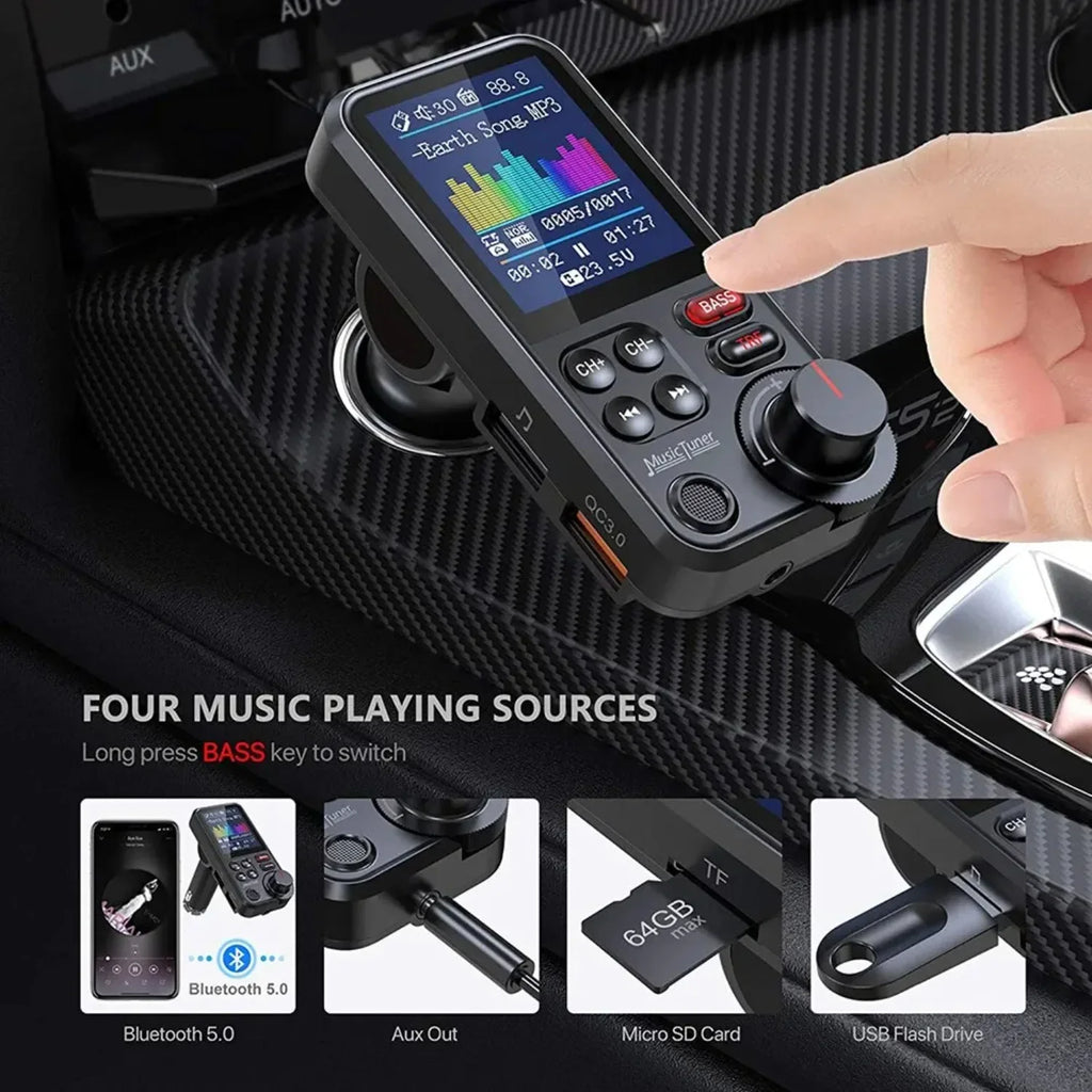 Wireless Car Bluetooth FM Transmitter