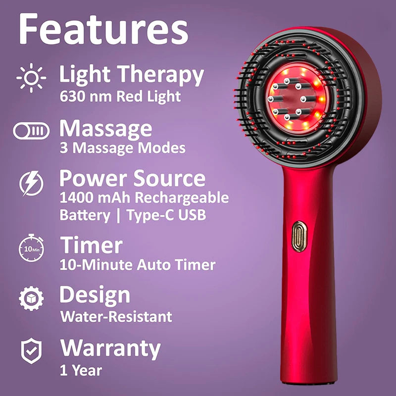 Electric Hair & Scalp Massage Comb