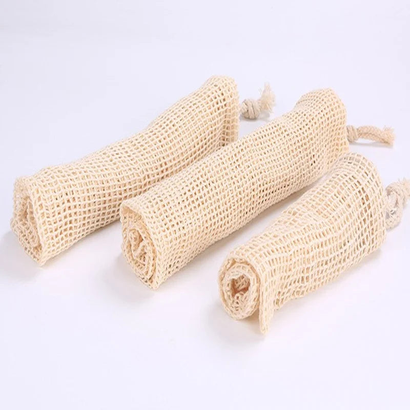 Eco-Friendly Reusable Cotton Mesh Bags
