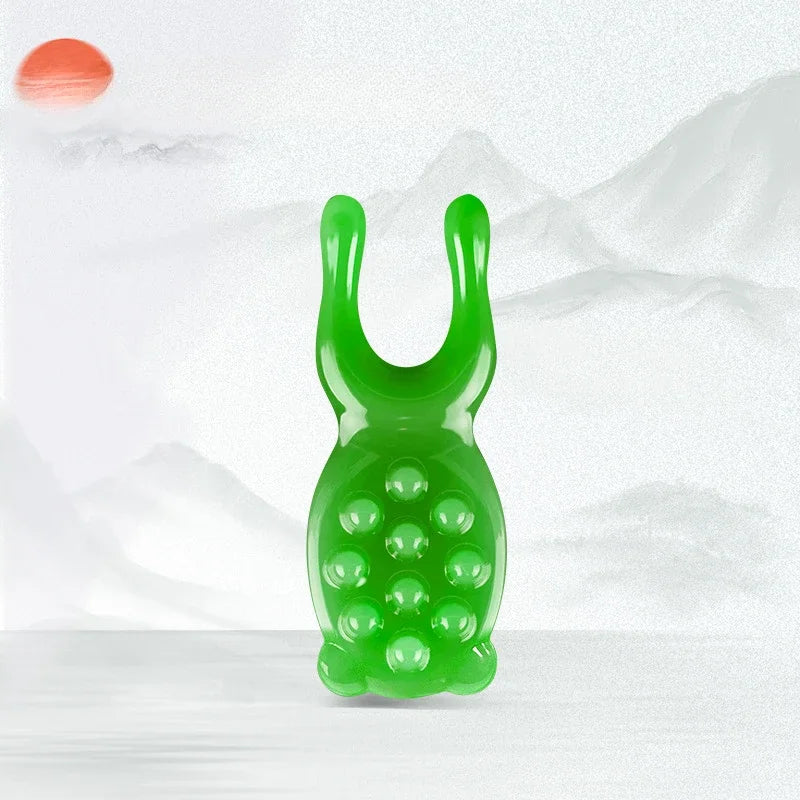 Face Lifting Guasha Resin Facial & Body Massager