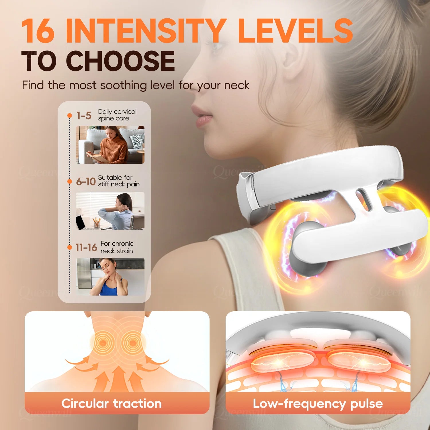 4D Electric Neck Massager