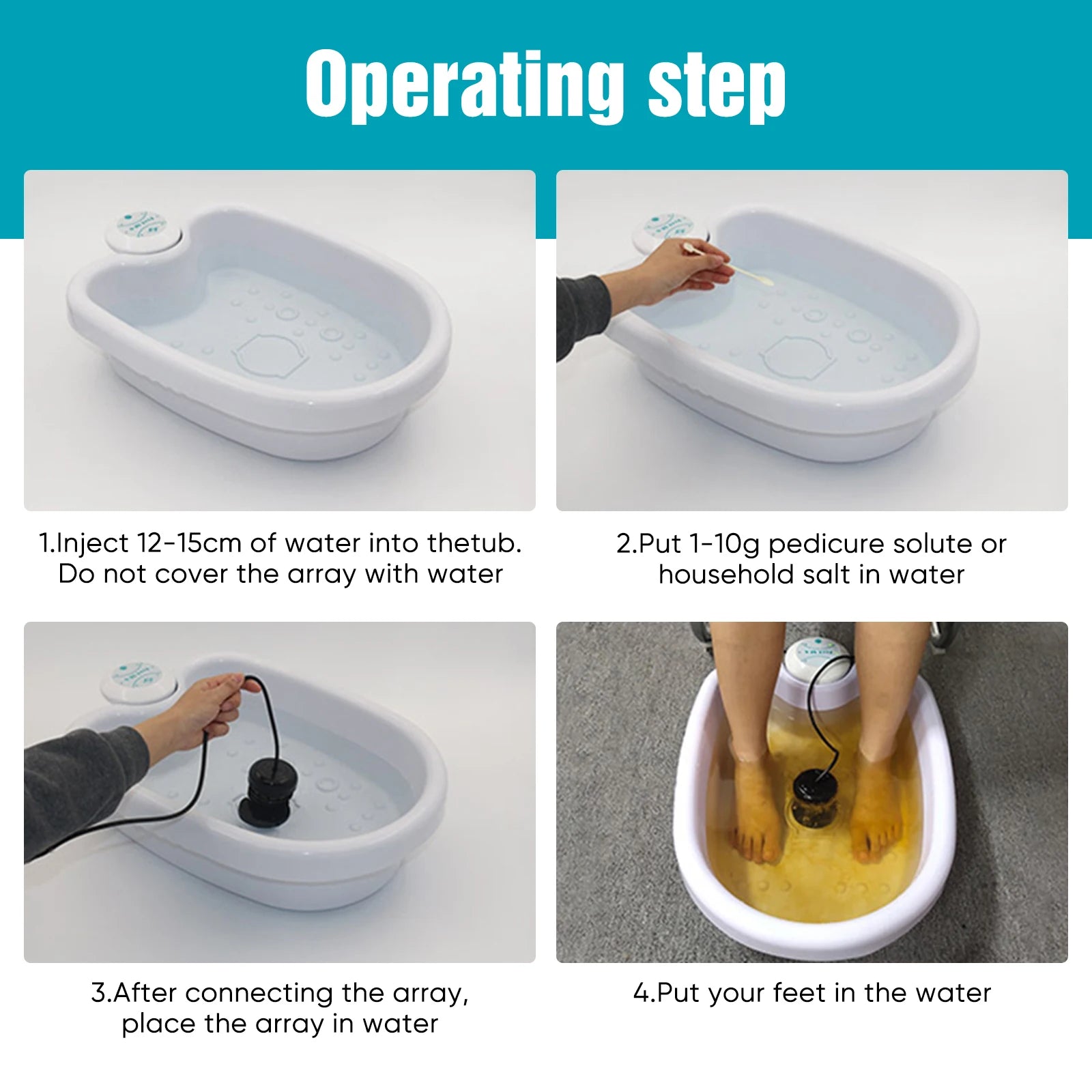 Detox Ionic Foot Spa Bath Machine