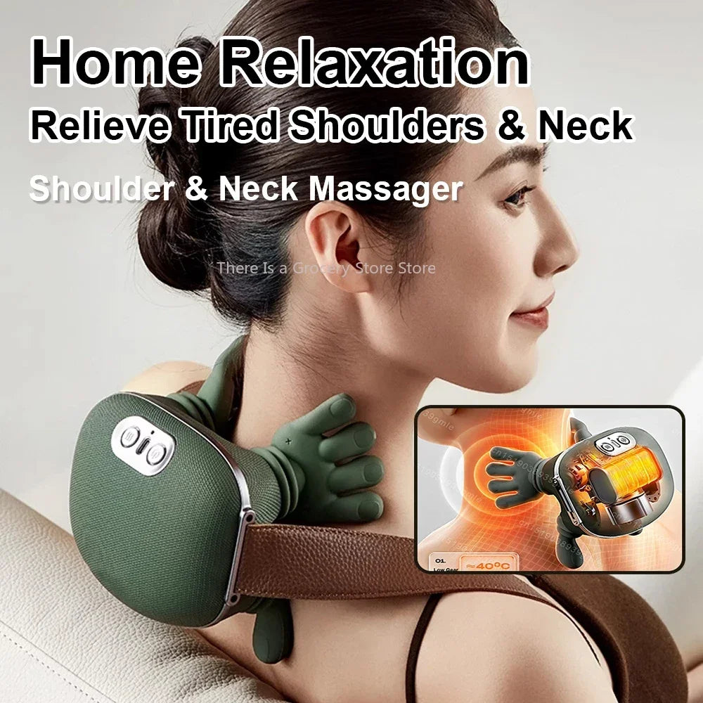 Bionic Heated Neck & Shoulder Massager
