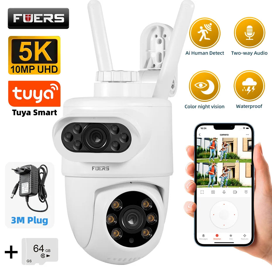 Smart Outdoor Security Camera