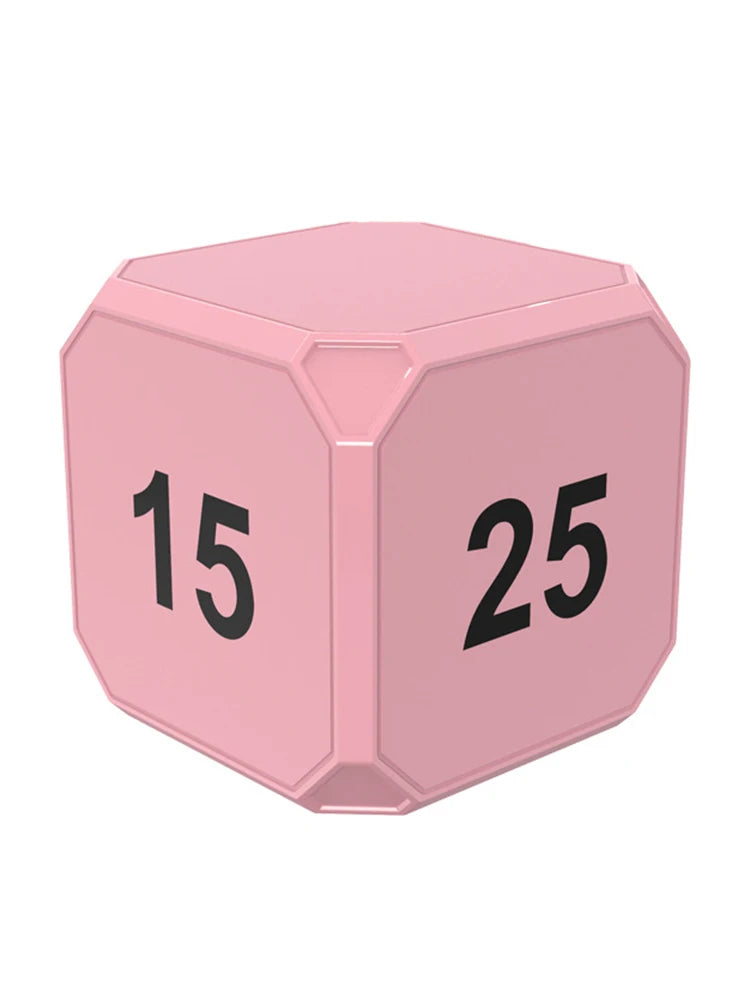 Cubical Timer Gravity Sensor Flipping LED Display