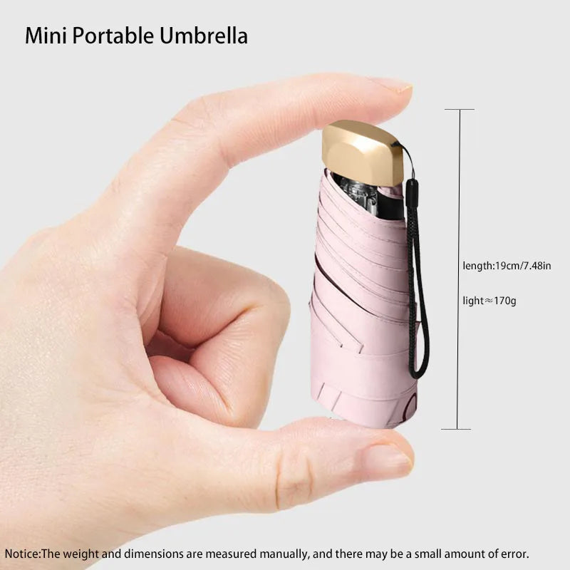 Ultralight Mini Folding Sun Umbrella
