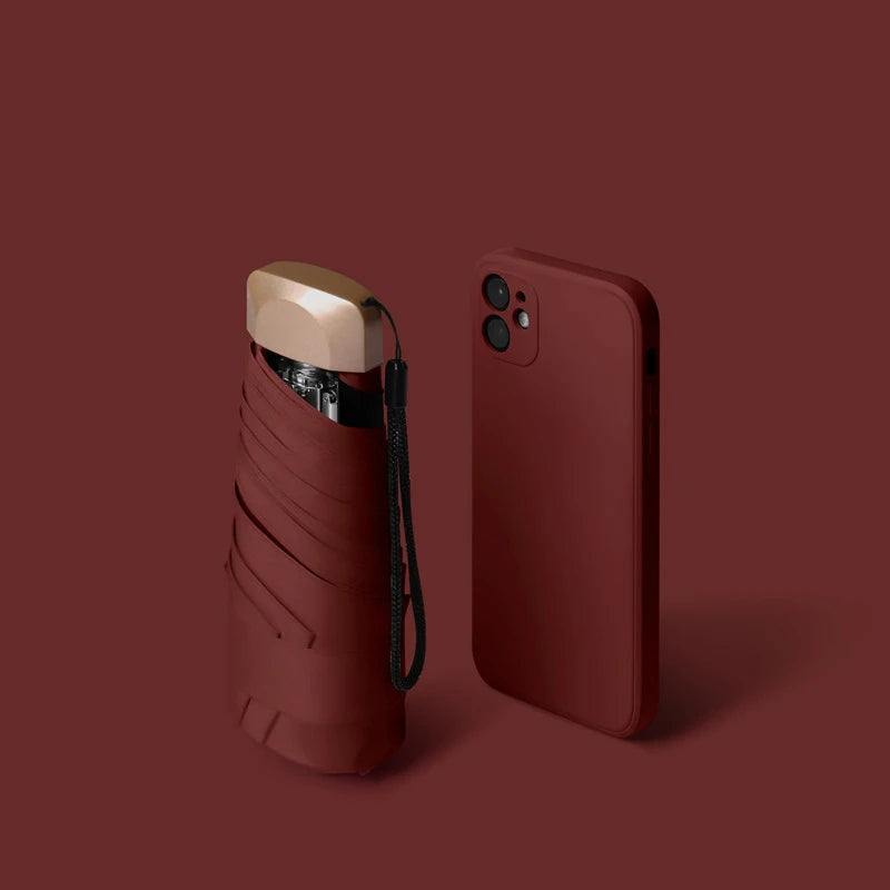 Ultralight Mini Folding Sun Umbrella