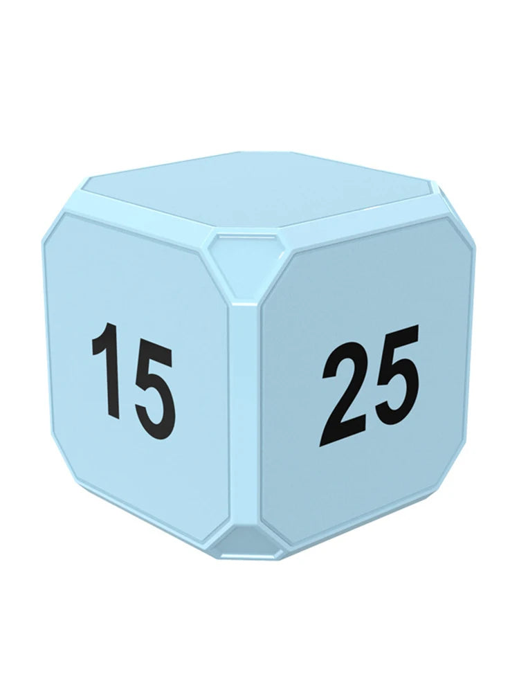 Cubical Timer Gravity Sensor Flipping LED Display