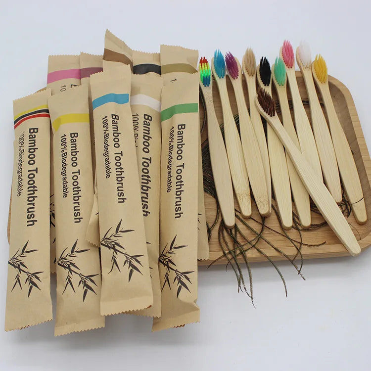 Bamboo Toothbrushes for Adults