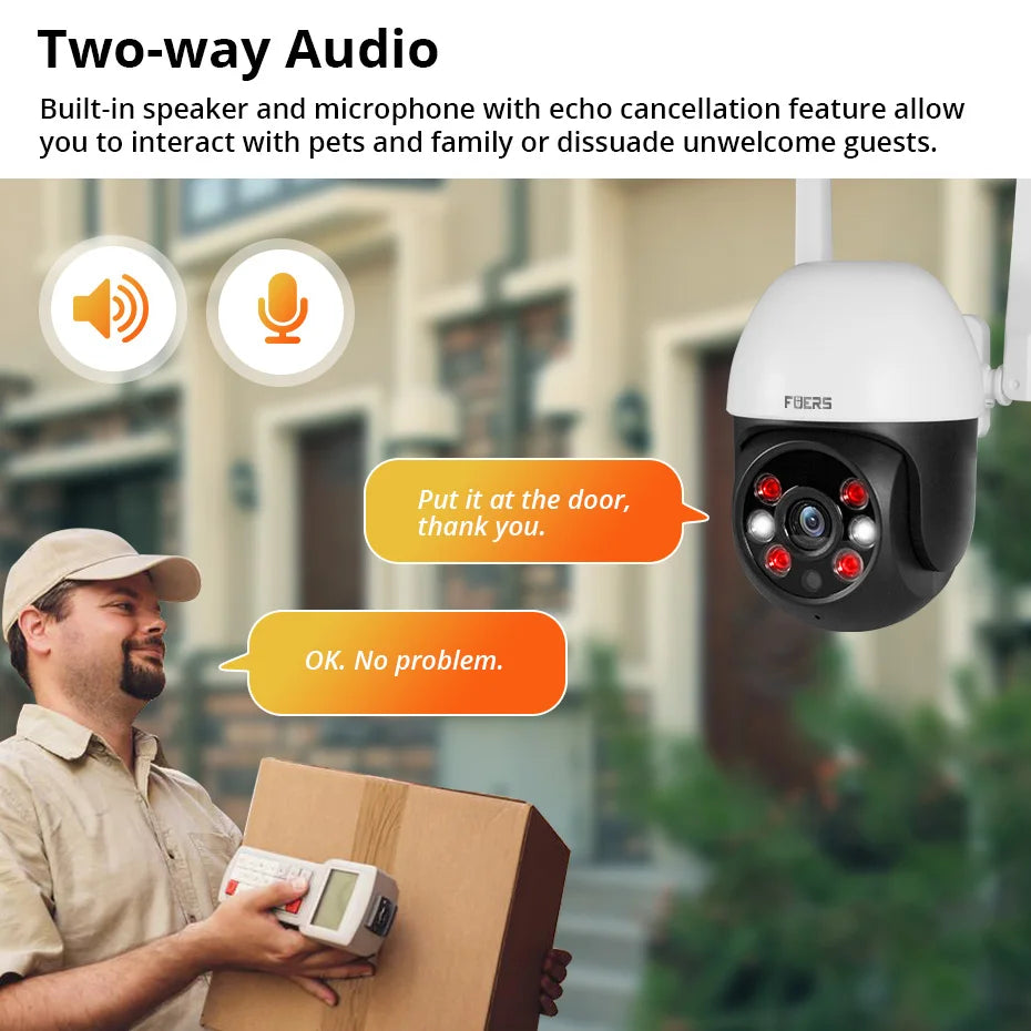 Smart Outdoor Security Camera