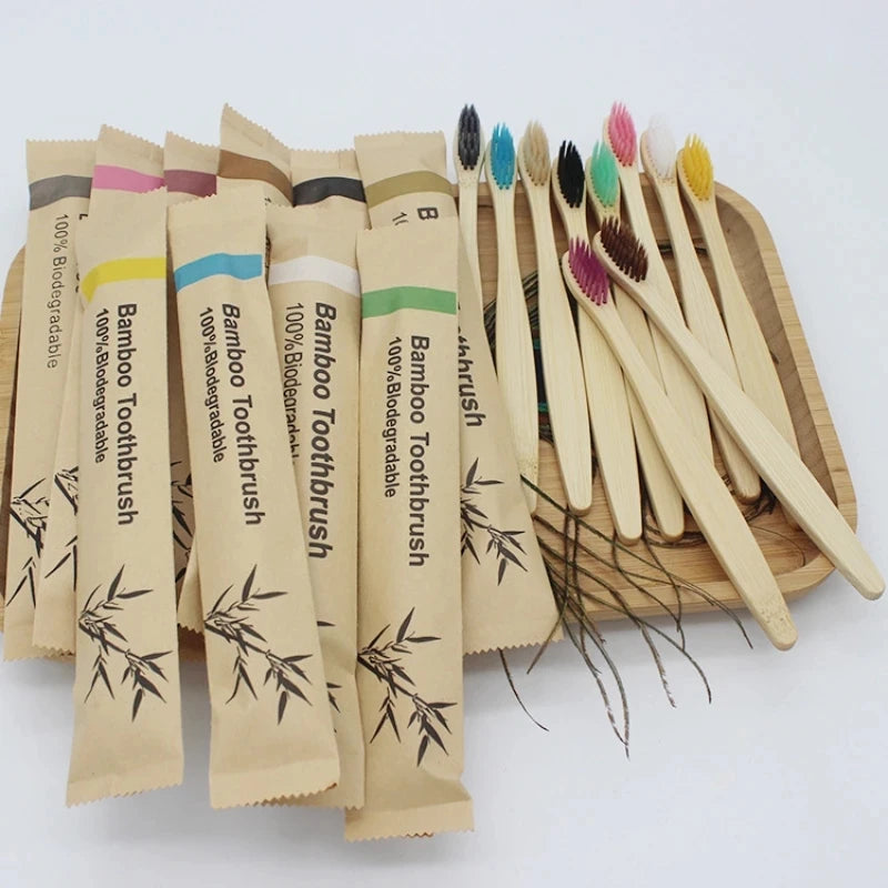 Bamboo Toothbrushes for Adults