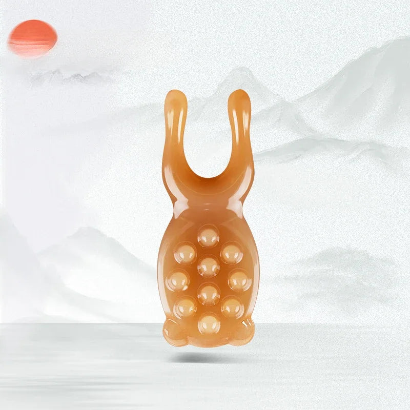 Face Lifting Guasha Resin Facial & Body Massager