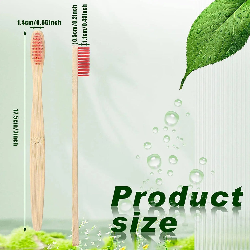 Bamboo Toothbrushes for Adults