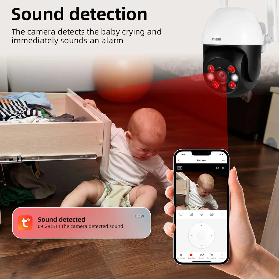 Smart Outdoor Security Camera