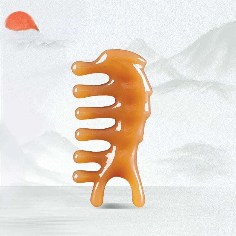 Face Lifting Guasha Resin Facial & Body Massager